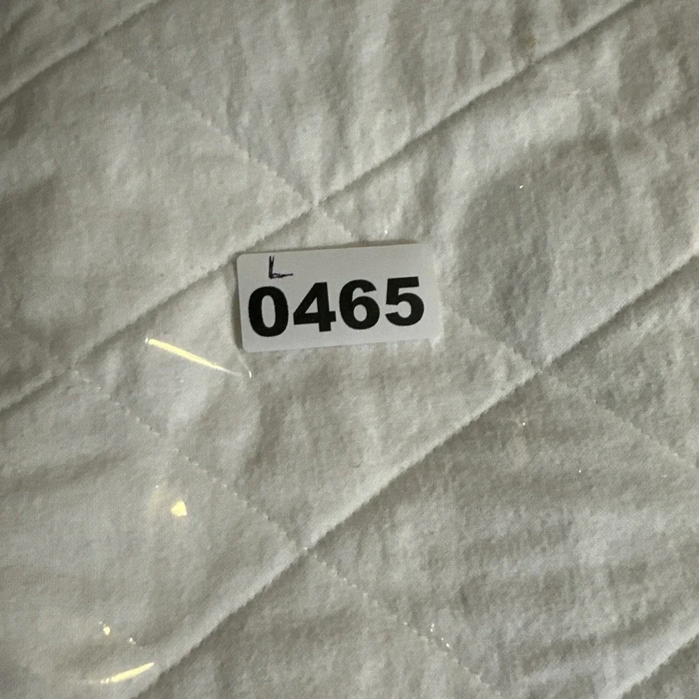 Handmade Baby Quilt Crib Blanket White Purple Mother‎ Goose